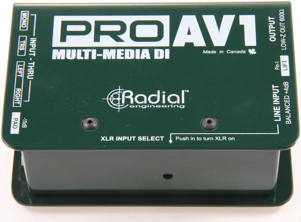 Radial - Caja Directa Pasiva Multimedia Mod.ProAV1_55