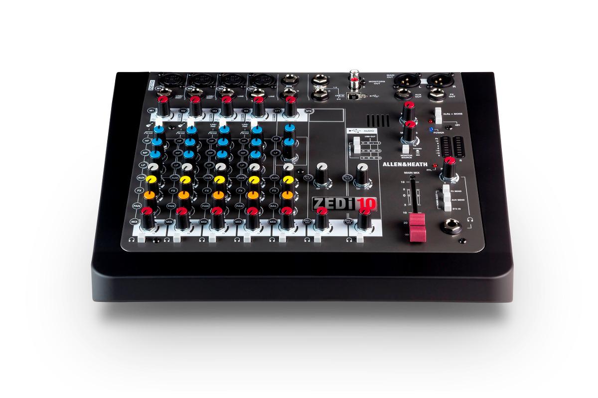 Allen & Heath - Mezcladora Híbrida Compacta con Interface USB 4 x 4 Mod.ZEDi-10_104