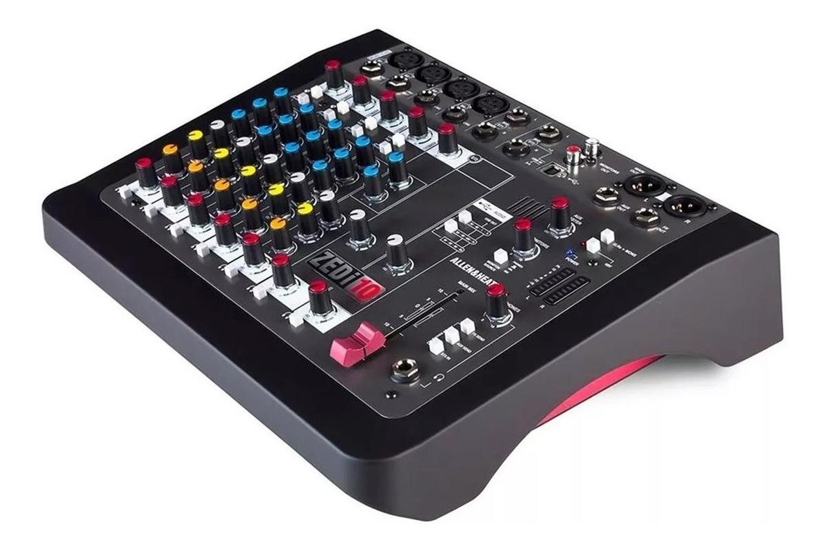 Allen & Heath - Mezcladora Híbrida Compacta con Interface USB 4 x 4 Mod.ZEDi-10_105