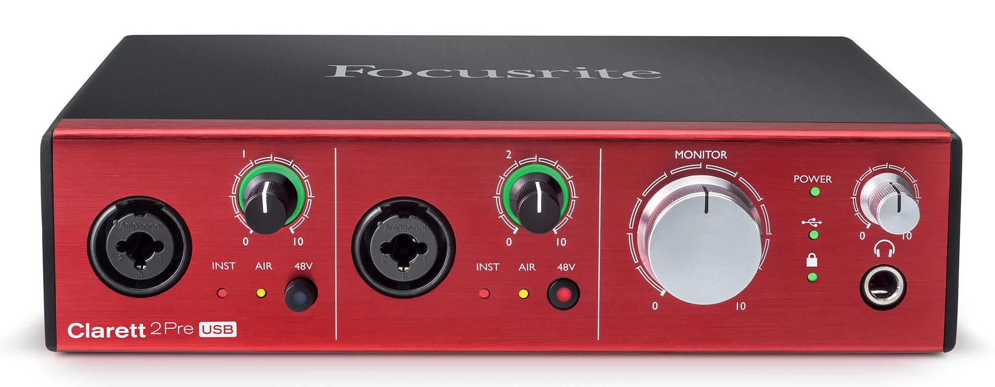 Focusrite - Interfase de Audio USB Clarett 2 Pre Mod.MOCL0006_85