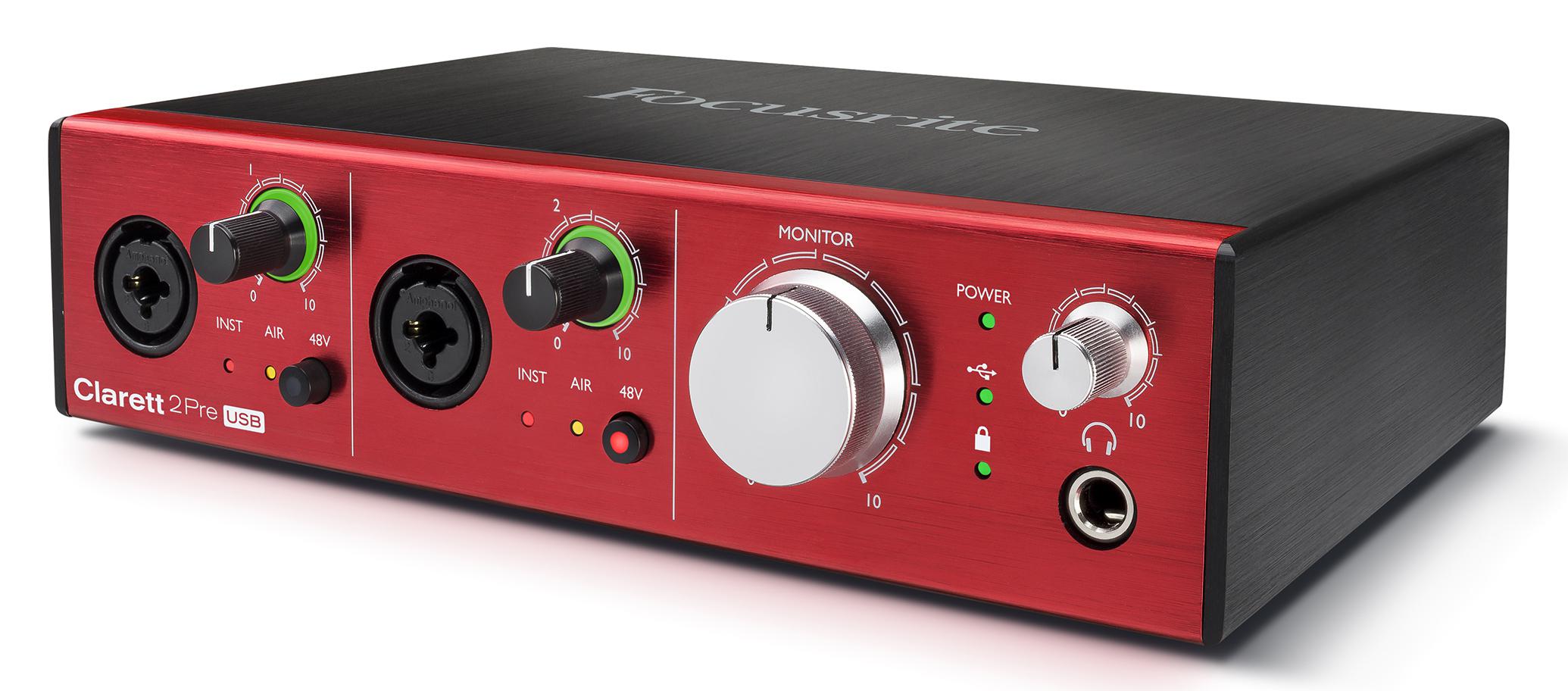 Focusrite - Interfase de Audio USB Clarett 2 Pre Mod.MOCL0006_88