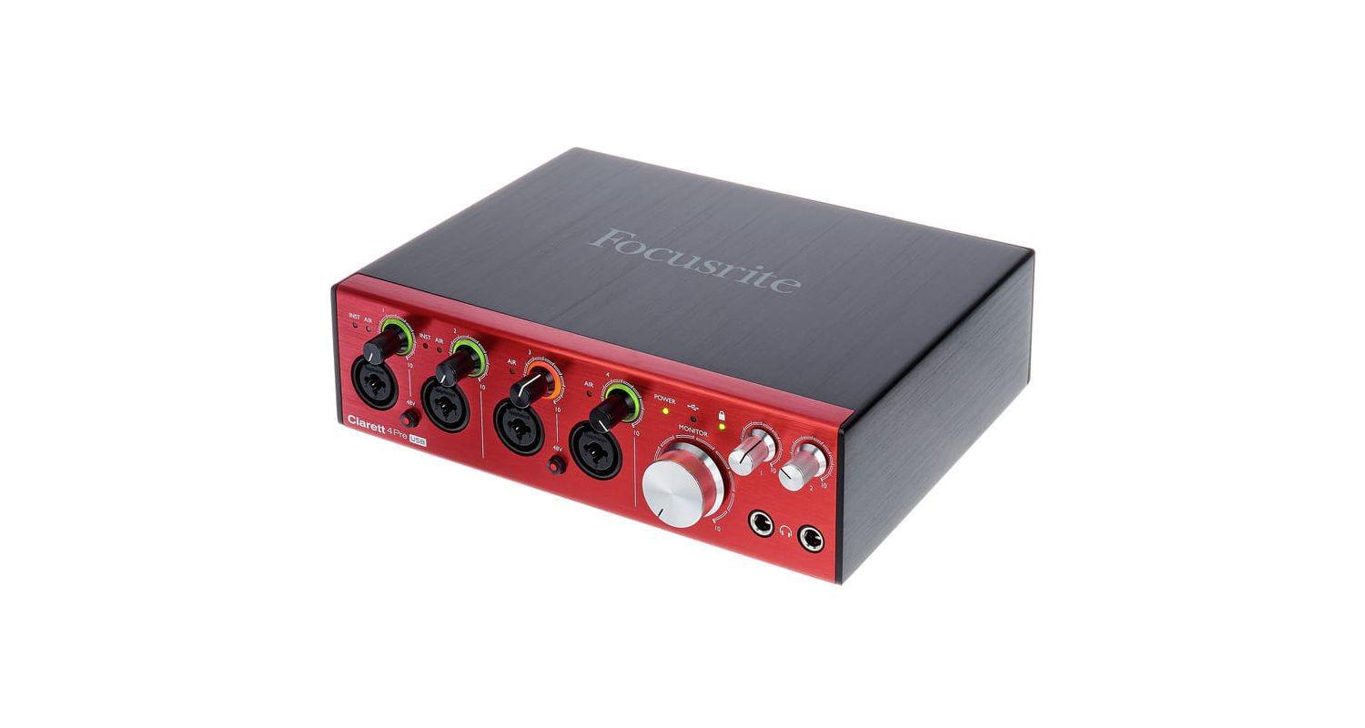 Focusrite - Interfase de Audio USB Clarett 4 Pre Mod.MOCL0007_93