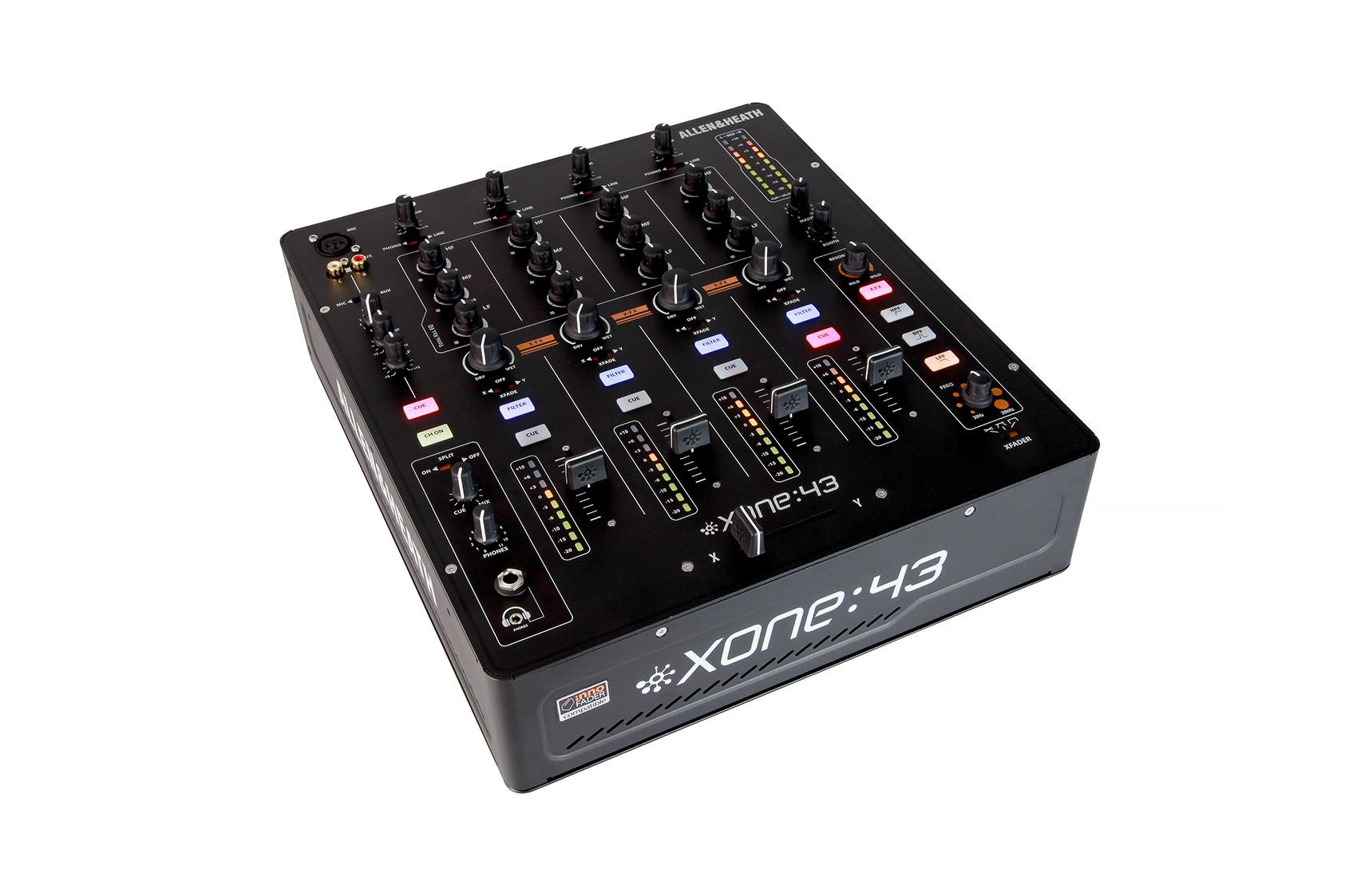 Allen & Heath - Mezcladora de 4 Canales Mod.XONE:43_4