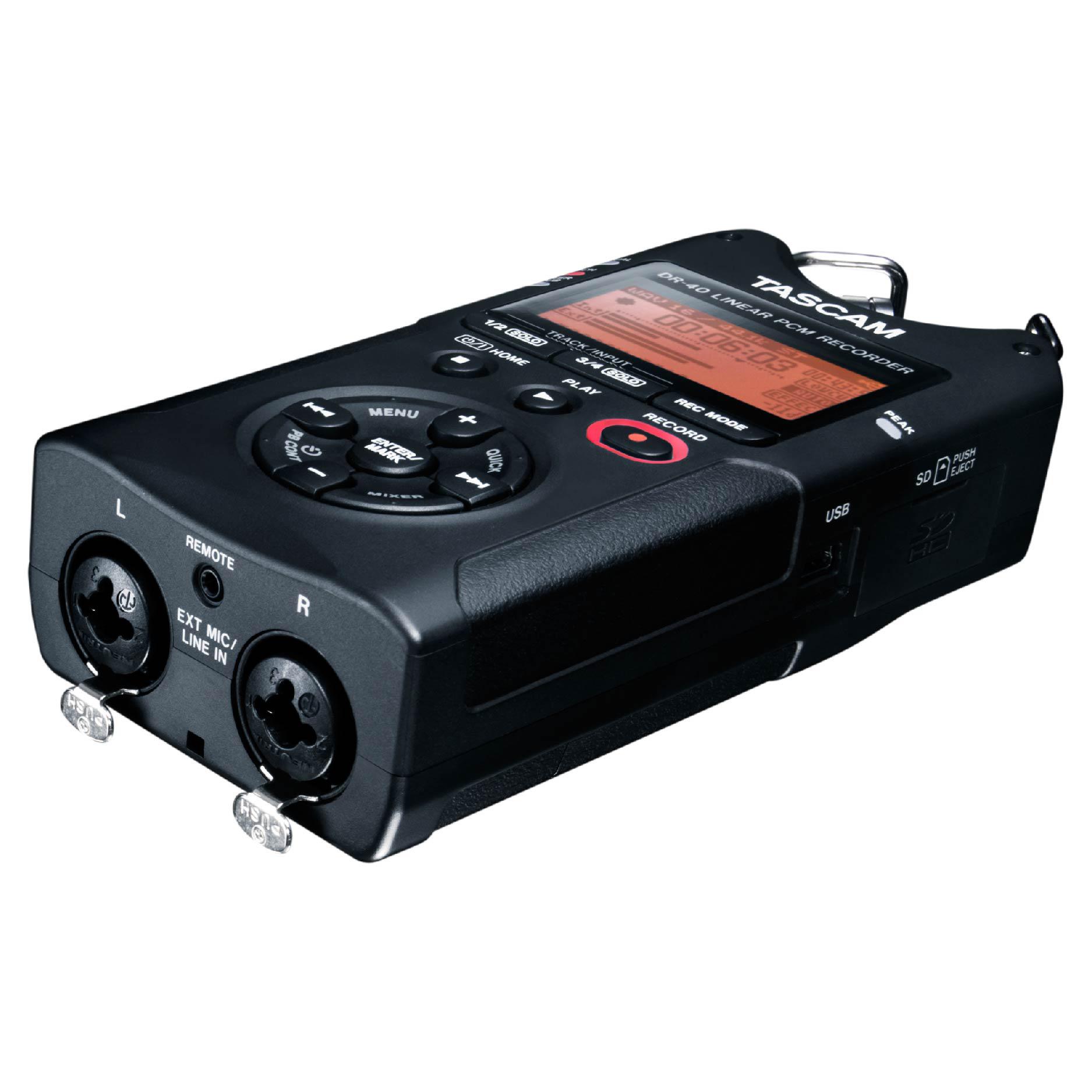 Tascam - Grabadora de mano de 4 Pistas Mod.DR-40_75