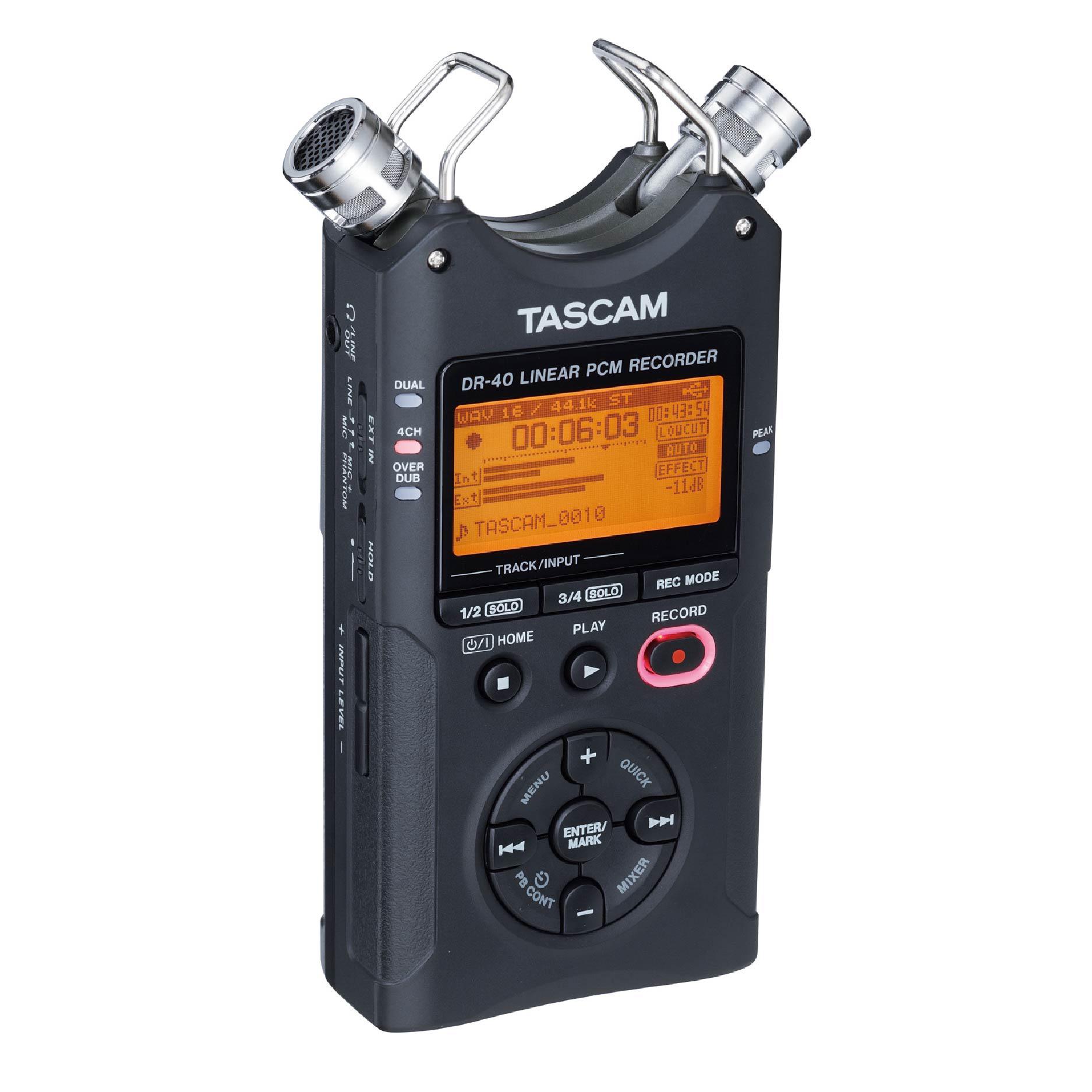 Tascam - Grabadora de mano de 4 Pistas Mod.DR-40_76