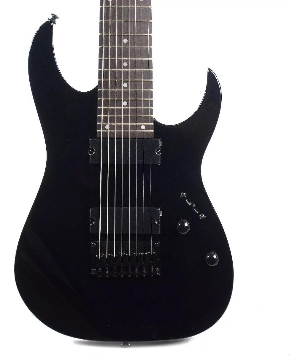 Ibañez - Guitarra Electrica RG, de 8 Cuerdas Color Negro Mod.RG8-BK_13