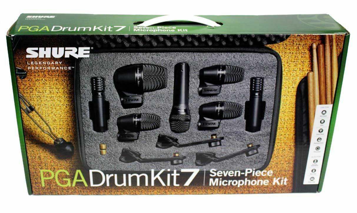 Shure - Kit de 7 Micrófonos Mod.PGADRUMKIT7_50