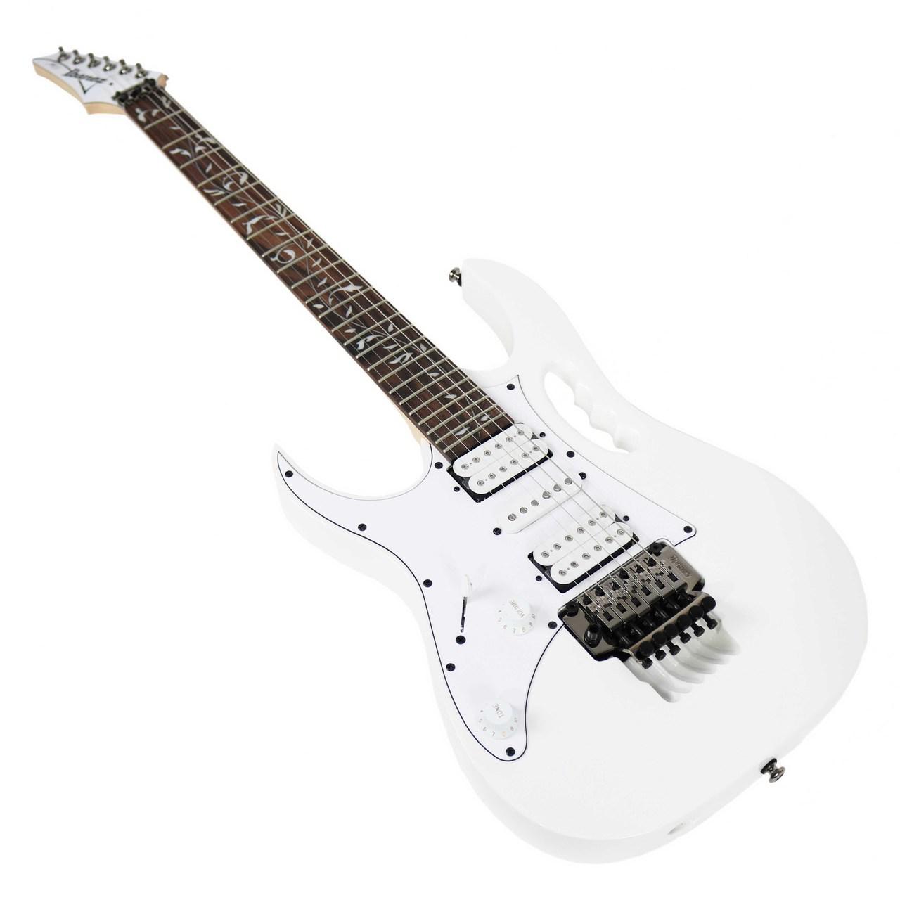 Ibañez - Guitarra Eléctrica Steve Vai Zurda, Color: Blanca Mod.JEMJRL-WH_29