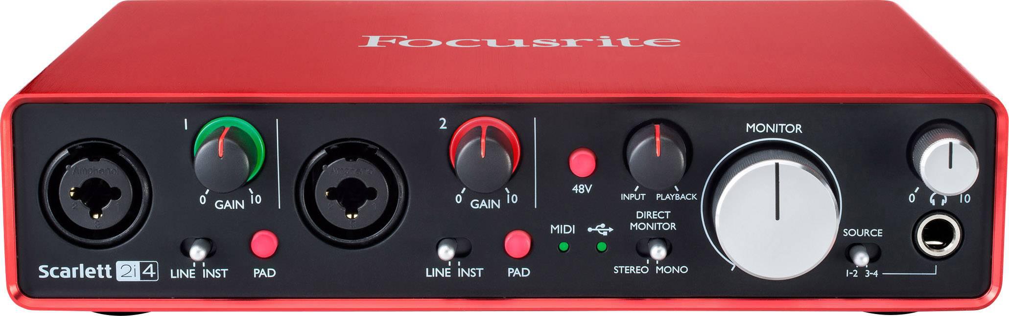 Focusrite - Interfaz de Audio Scarlett 2i4, 2da Gen. Mod.MOSC0014_83