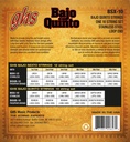 GHS - Encordado para Bajo Quinto, Calibres: .024 - .078 Mod.BSX-10_1