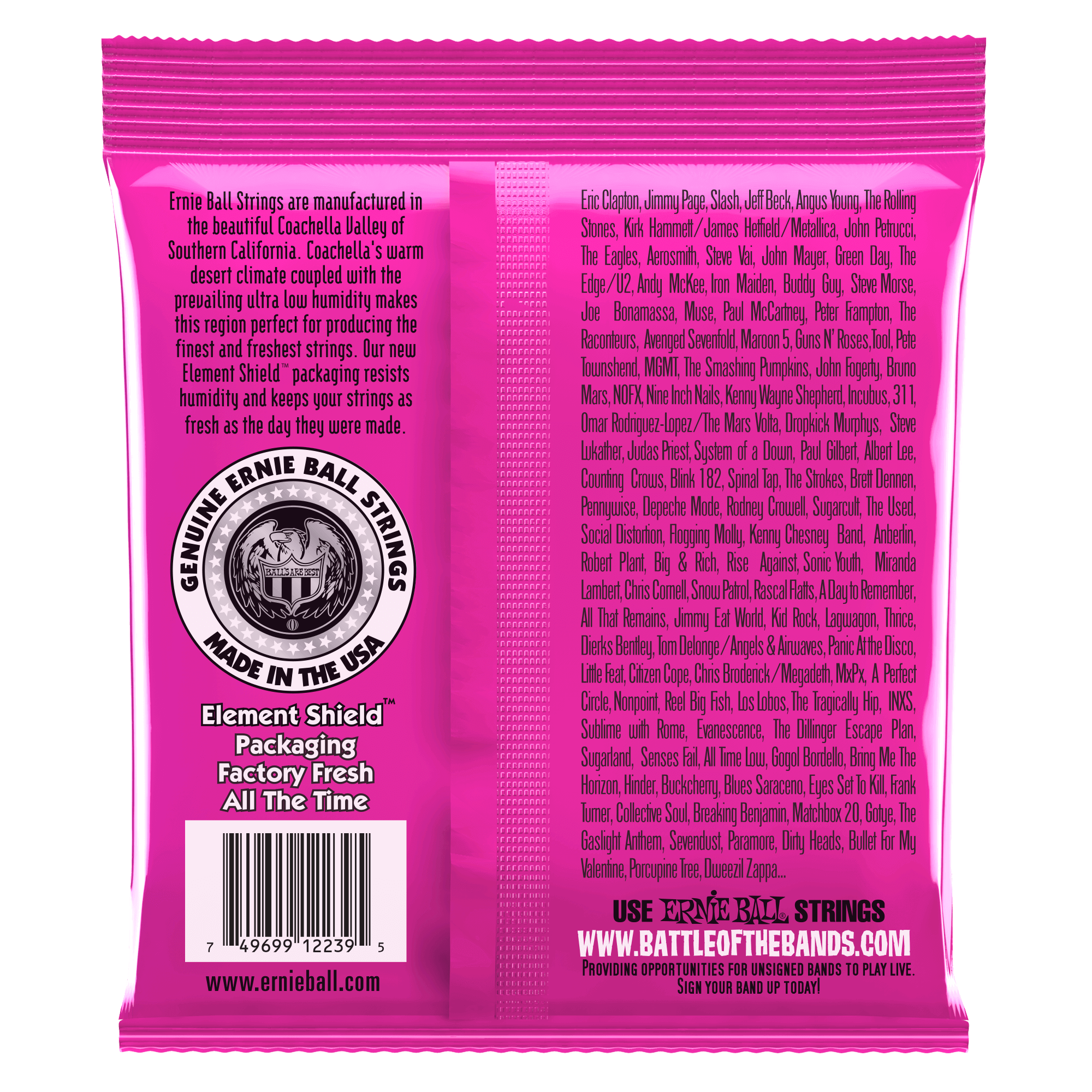 Ernie Ball - Encordado para Guitarra Eléctrica, RPS Super Slinky Mod.2239_27