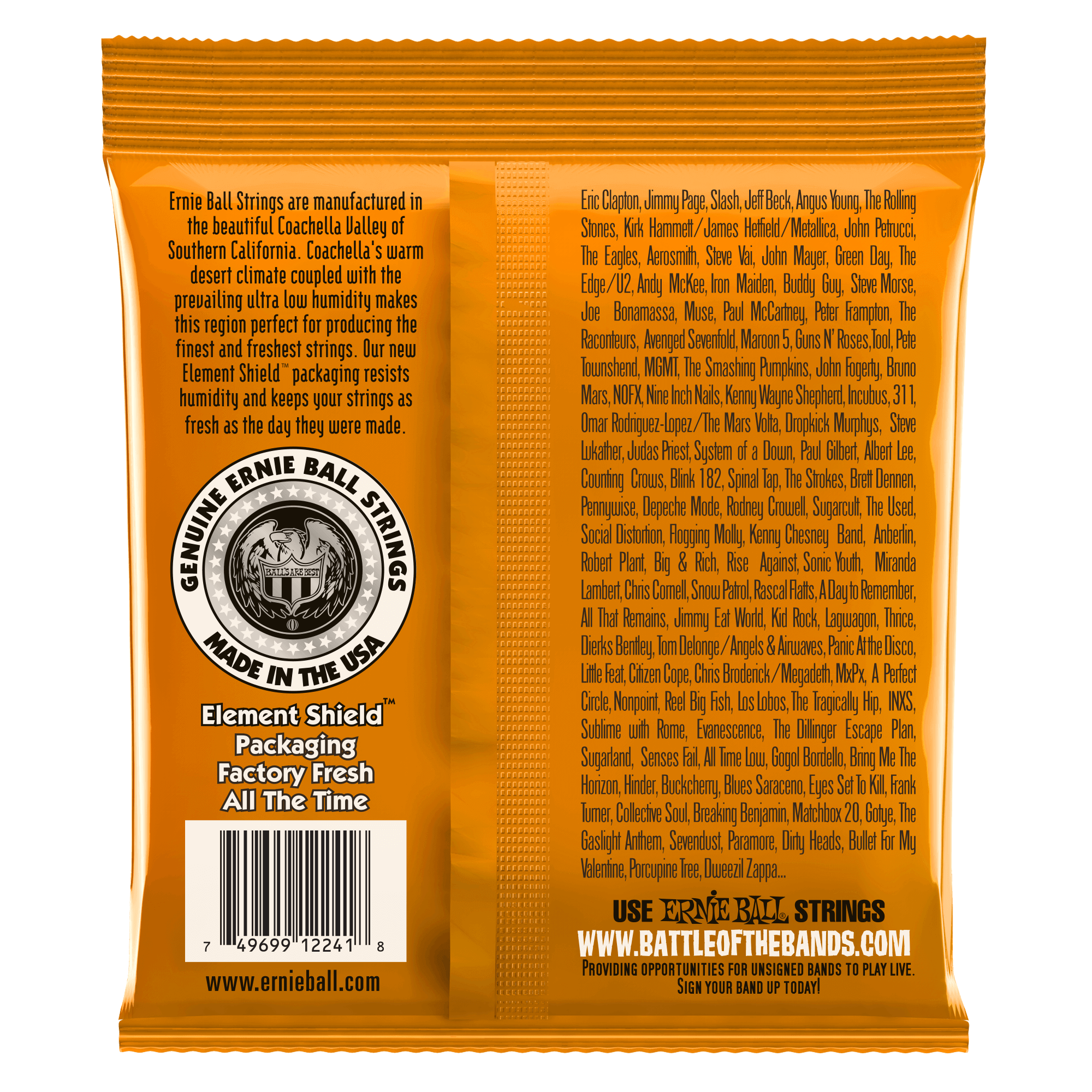 Ernie Ball - Encordado para Guitarra Eléctrica, RPS Hybrid Slinky Mod.2241_29