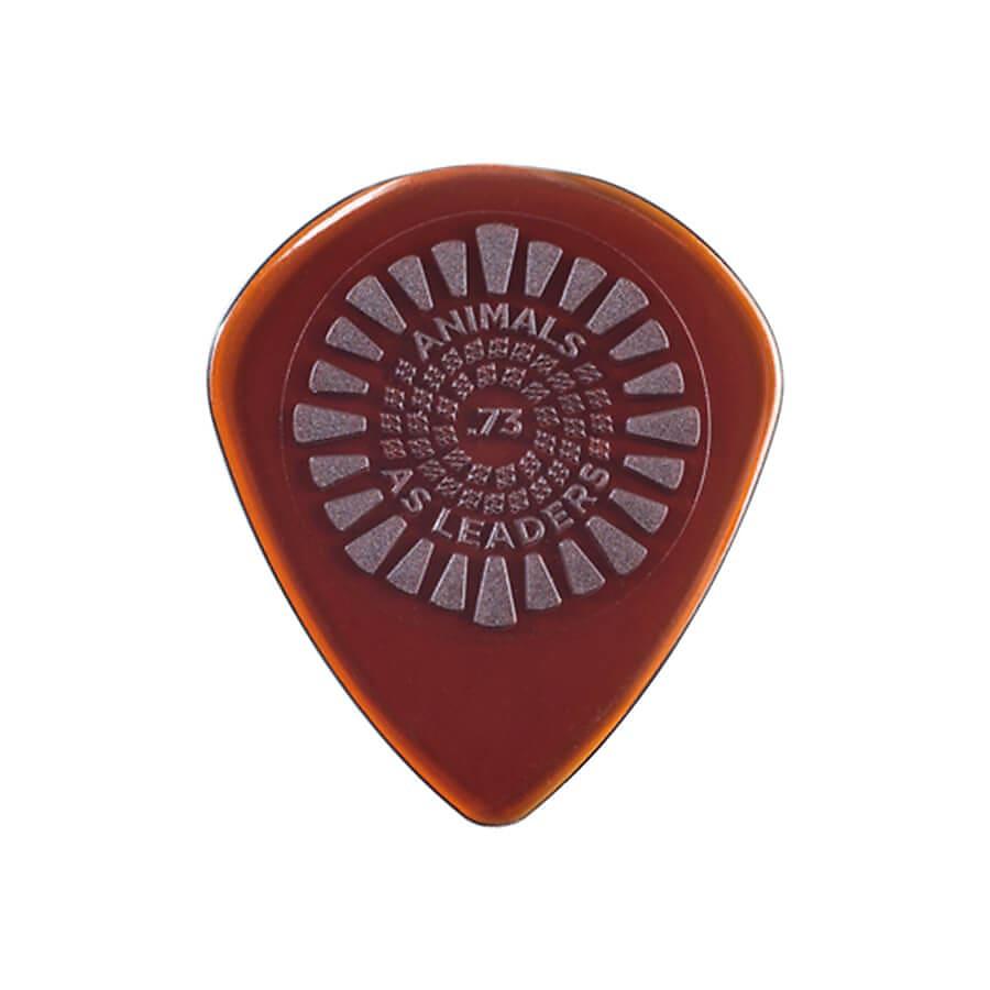 Dunlop - Plumillas Primetone Animals as Leaders, 3 Piezas Calibre: 0.73 Color: Café Mod.AALP01_51