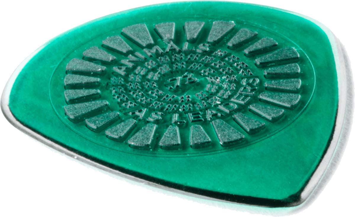 Dunlop - Plumillas Primetone Animals as Leaders, 3 Piezas Calibre: 0.73 Color: Verde Mod.AALP02_52