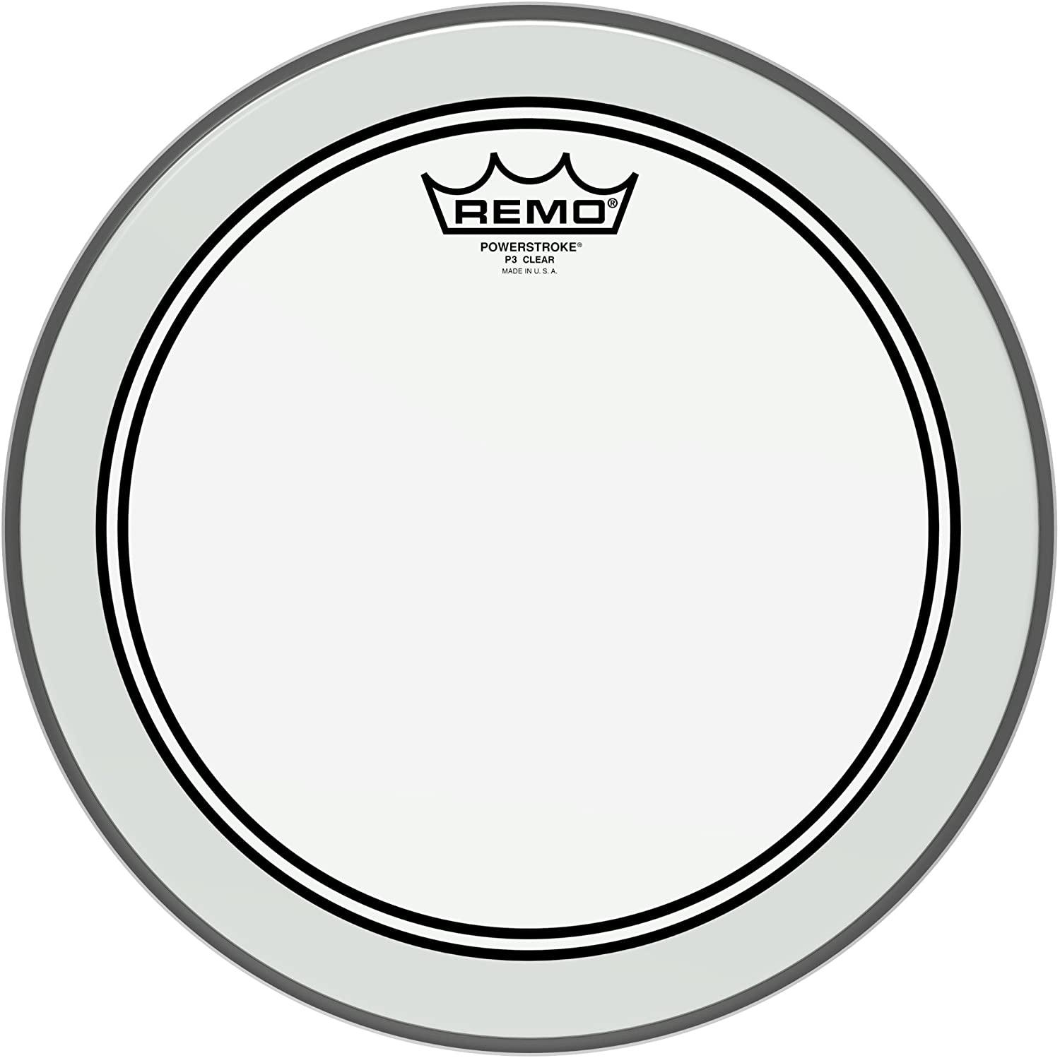 Remo - Parche Powerstroke 3 Clear, Tamaño: 20" Mod.P3-1320-C2_11