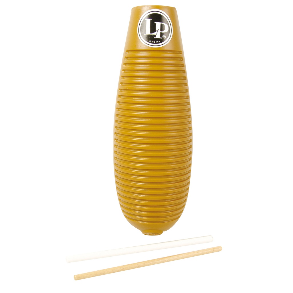 Latin Percussion - Guiro Super, Material Plastico con 2 Raspadores Mod.LP243_1
