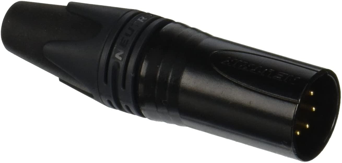 Neutrik - Conector XLR Macho 5 Polos Serie XX Contactos en Oro Mod.NC5MXX-B_38