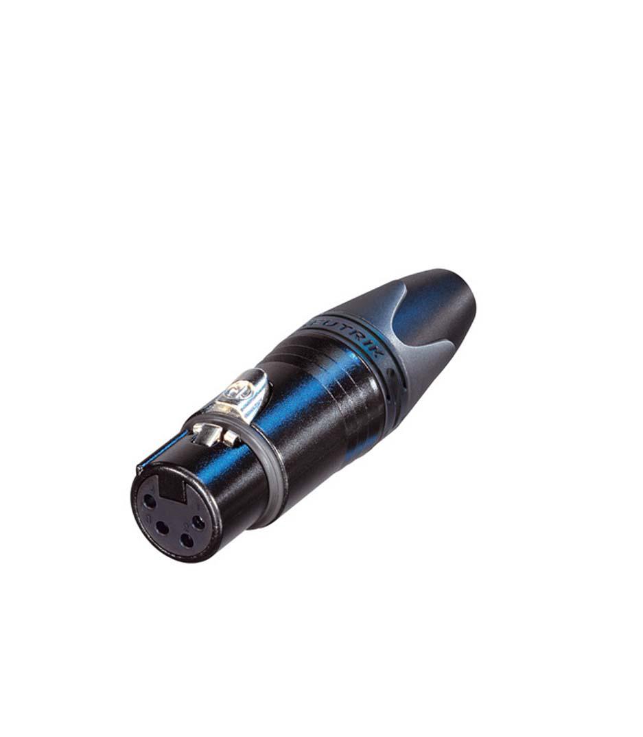 Neutrik - Conector XLR de 4 Polos Hembra, Contacto en Plata Mod.NC4FXX-BAG_12