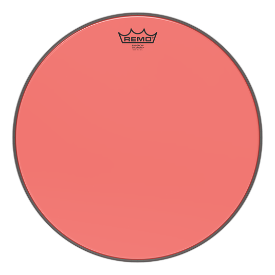 Remo - Parche Colortone Emperor, Color: Rojo Tamaño: 16" Mod.BE-0316-CT-RD_7