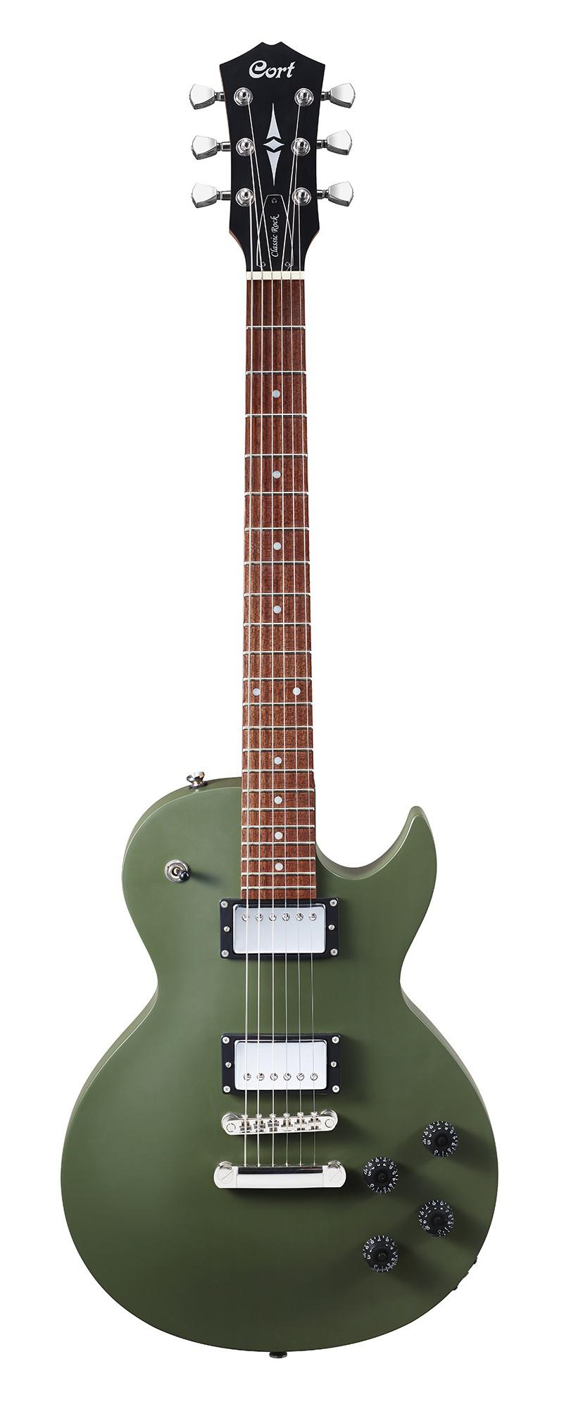 Cort - Guitarra Eléctrica CR, Color: Verde Olivo Mate Mod.CR150-ODS_22