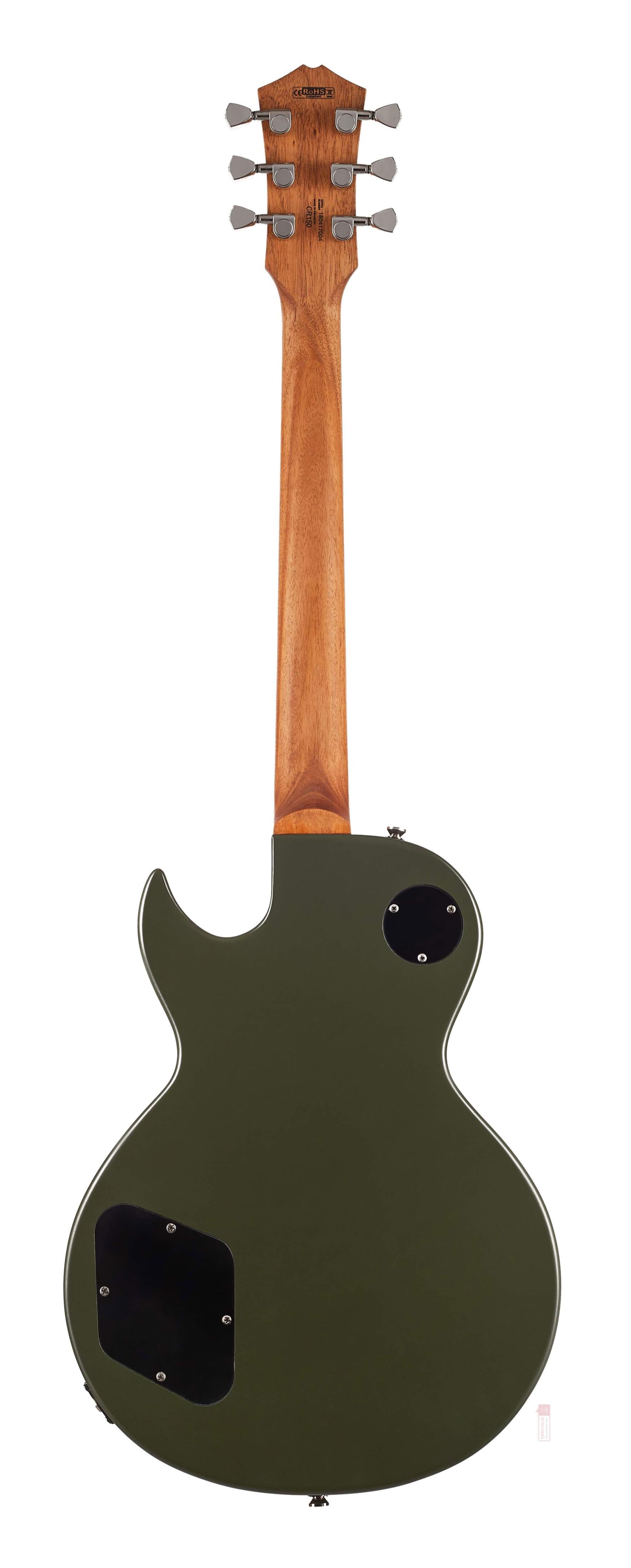 Cort - Guitarra Eléctrica CR, Color: Verde Olivo Mate Mod.CR150-ODS_23