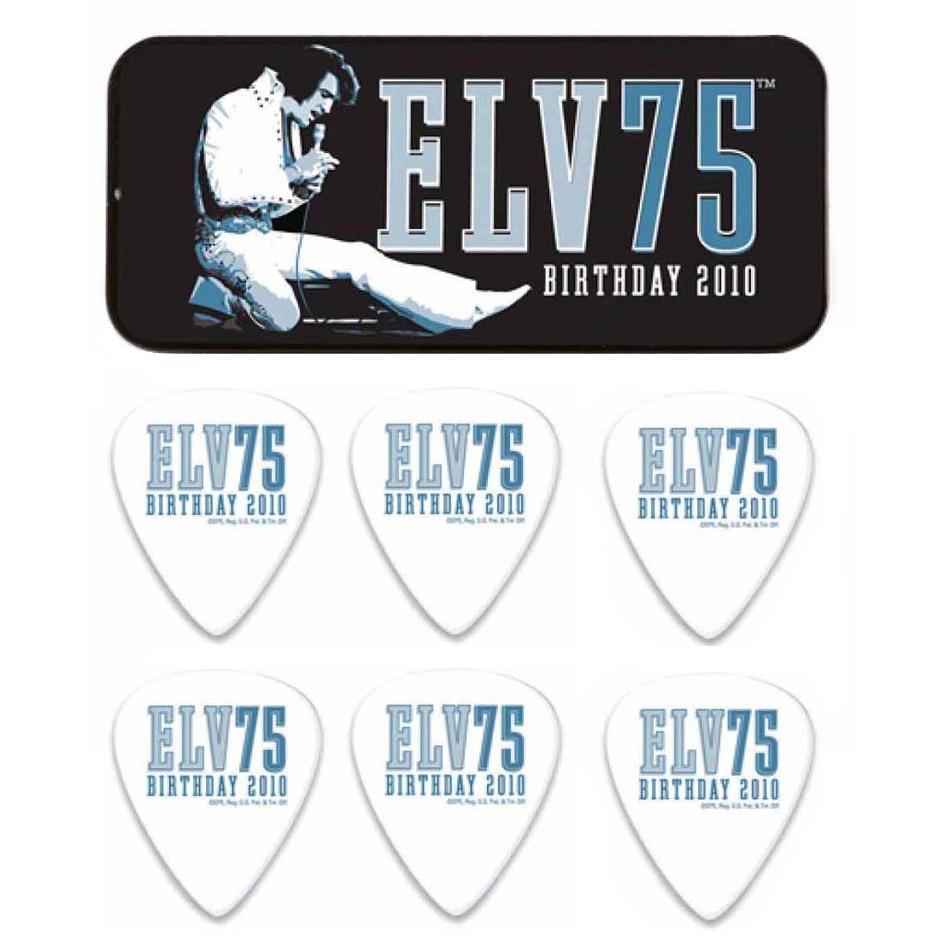 Dunlop - Plumillas Elvis Presley 75th Anniversario con Estuche Mod.EPPT05_56
