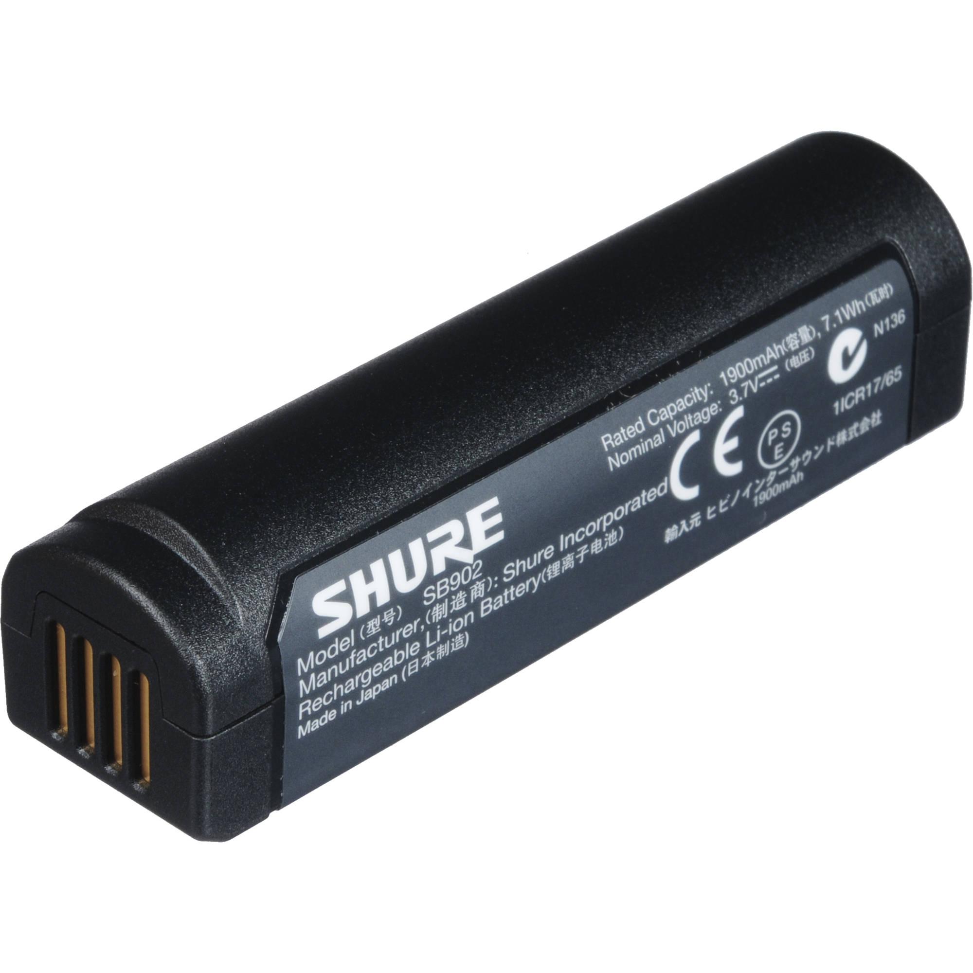 Shure - Batería Ion de Litio Mod.SB902_6