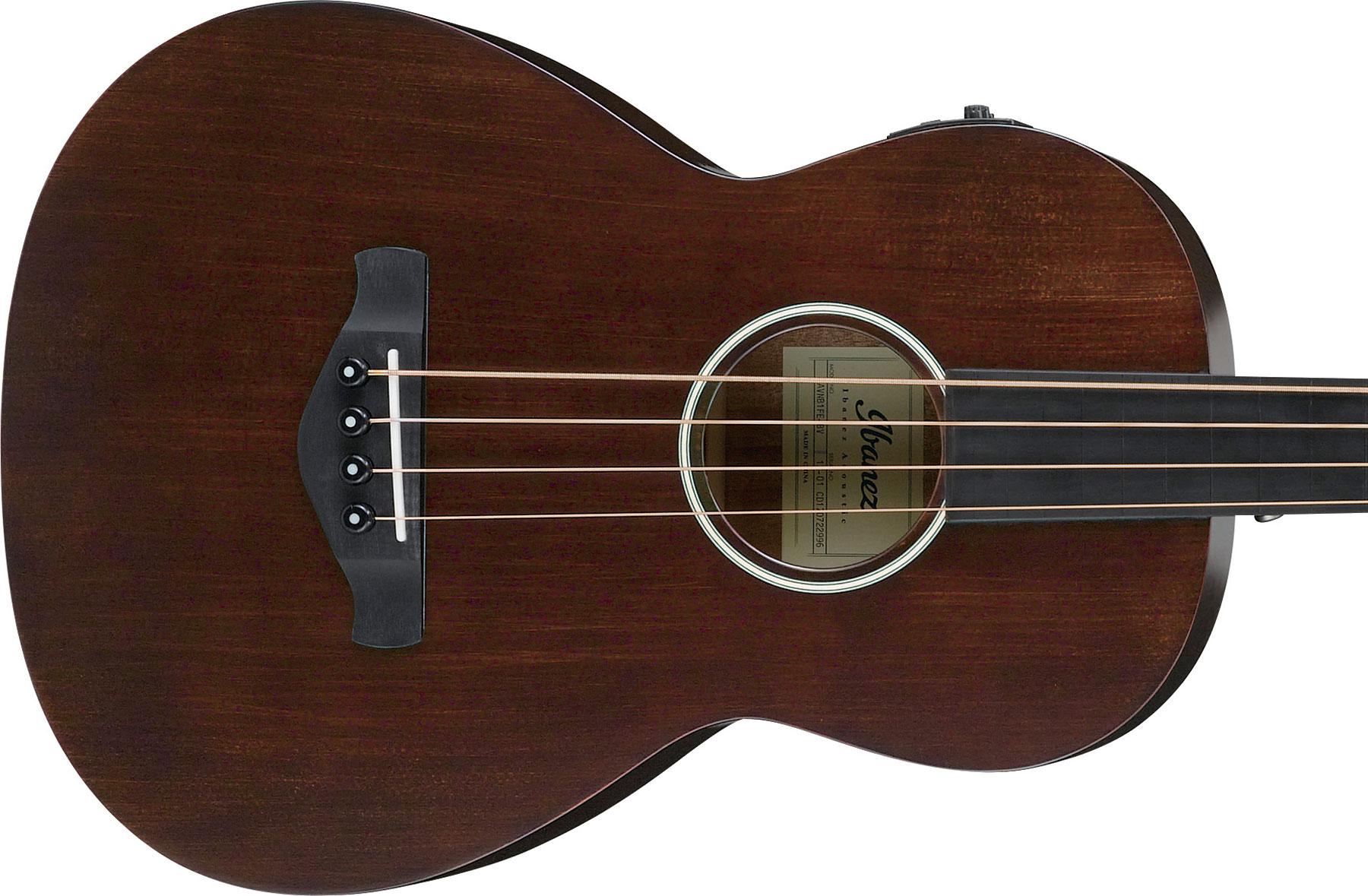 Ibañez - Bajo Electroacústico, Color: Caoba Mod.AVNB1FE-BV_132