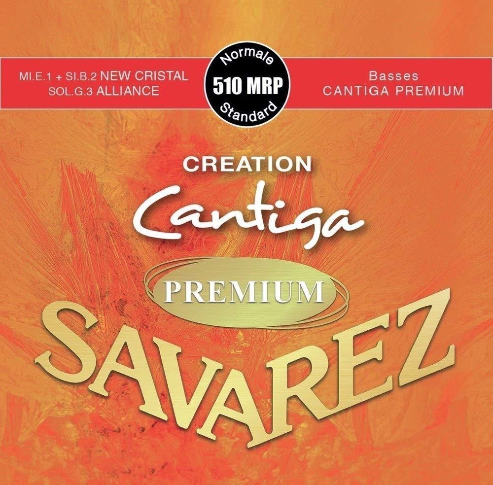 Savarez - Encordado Creation Cantiga Premium Tension Normal para Guitarra Clásica Mod.510MRP_43