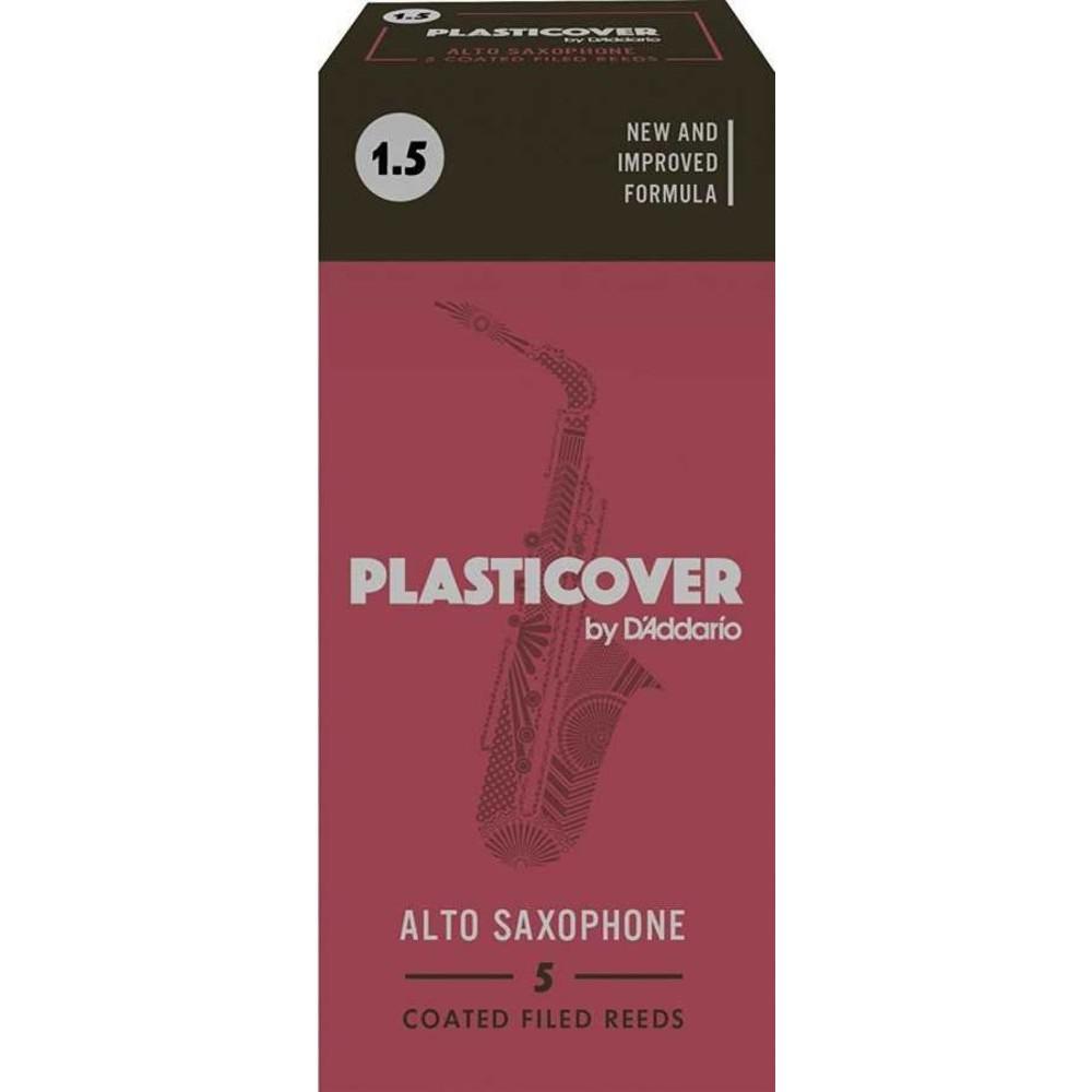 D'Addario - Cañas Plasticover para Sax Alto, 5 Piezas Medida: 1 1/2 Mod.RRP05ASX150_178