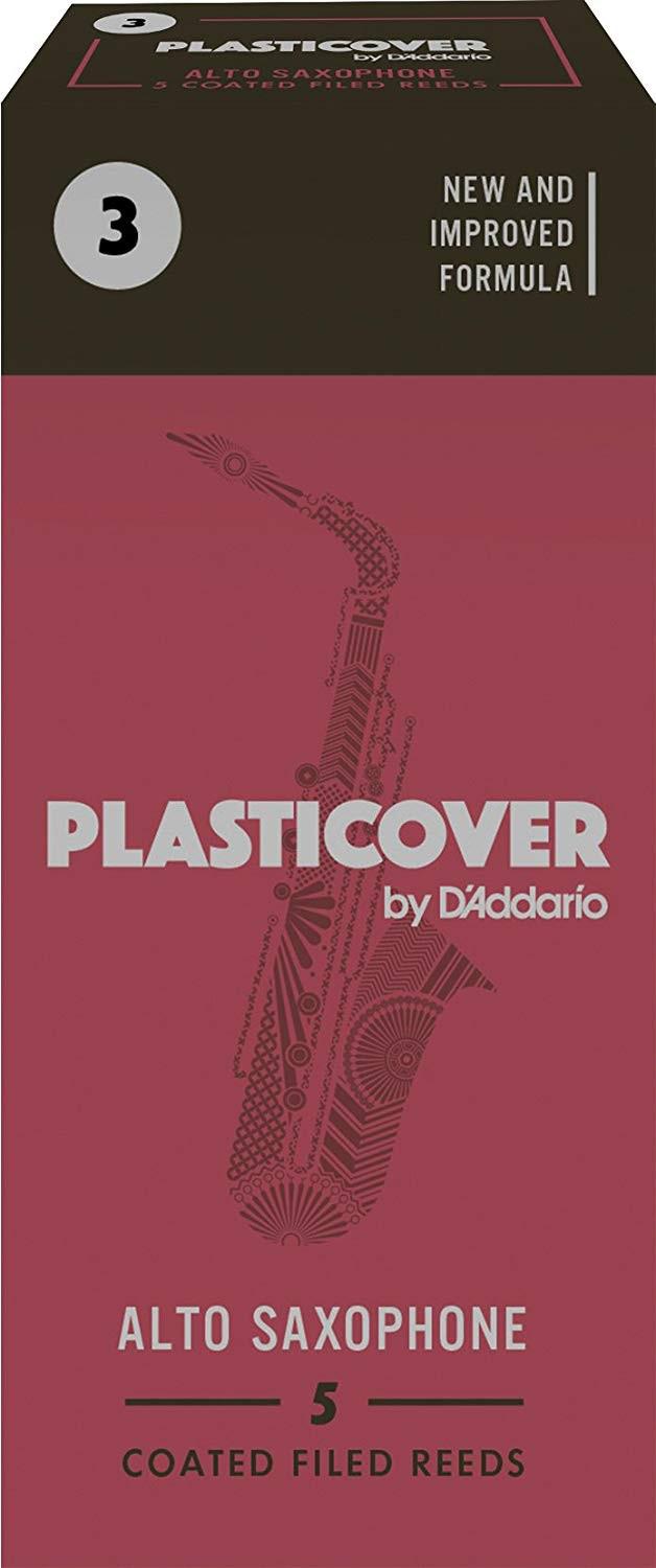 D'Addario - Cañas Plasticover para Sax Alto, 5 Piezas Medida: 3 Mod.RRP05ASX300_181