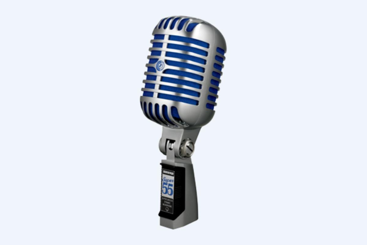 Shure - Micrófono Clásico para Voz Mod.Super 55_229