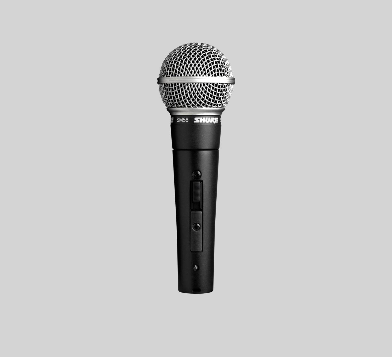 Shure - Micrófono Vocal Dinámico, Cardiode para Voz Mod.SM58-LC_312
