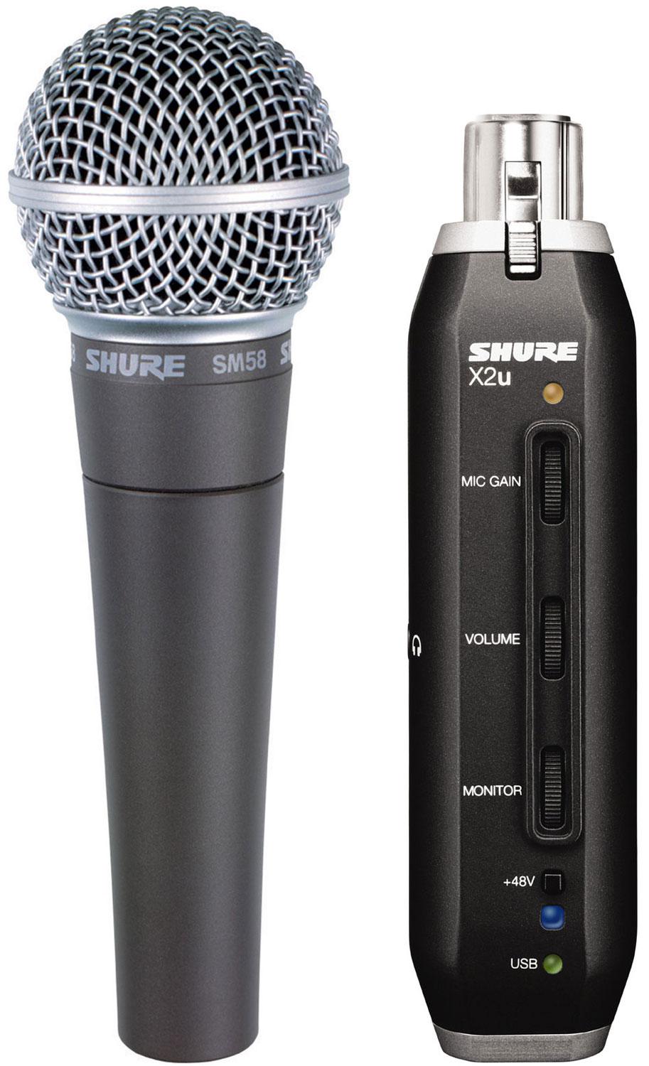 Shure - SM58+X2u_338