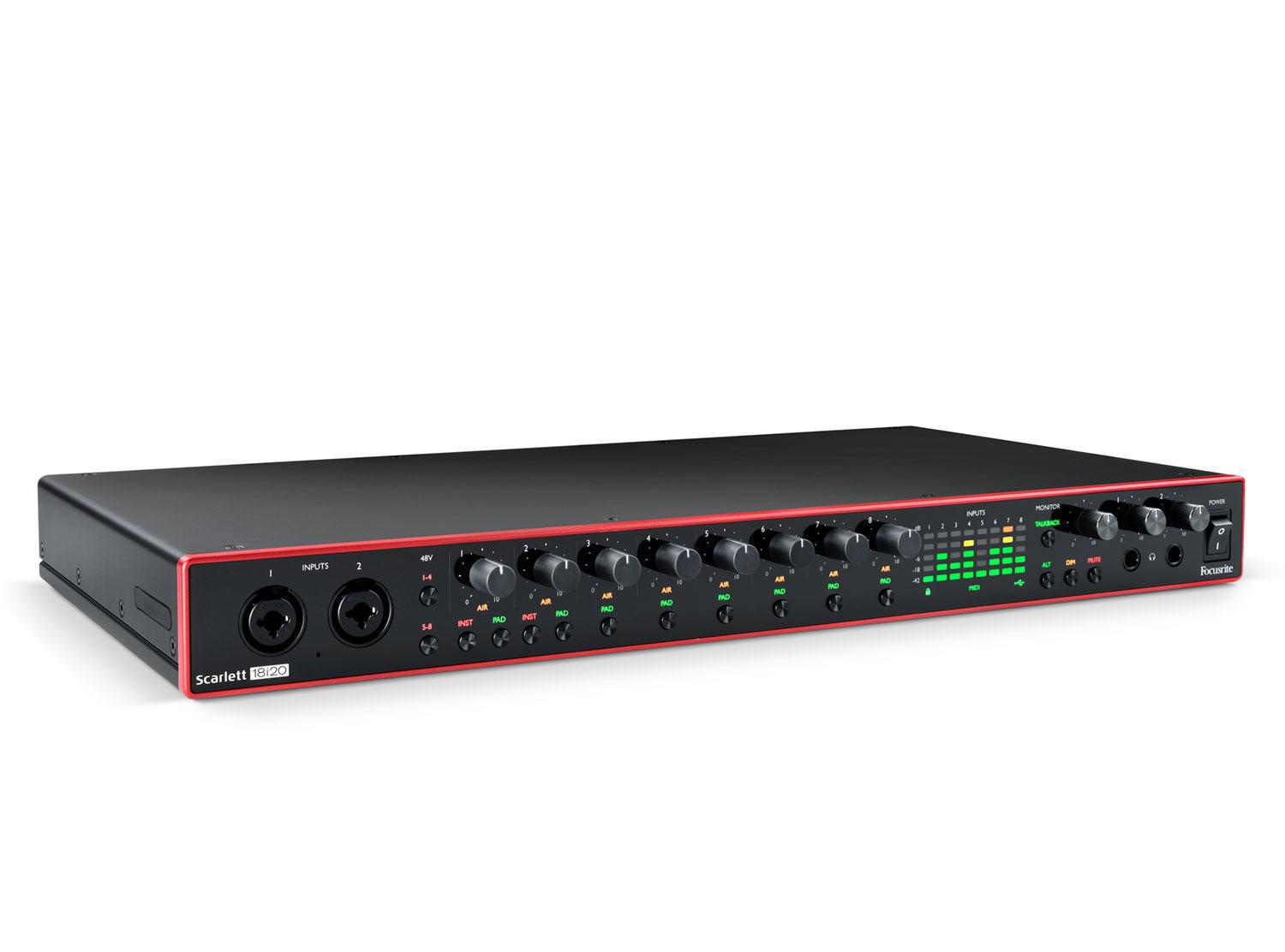 Focusrite - Interface de Audio Scarlett 18i20 (3ra Gen.) Mod.MOSC0029ULJP_21