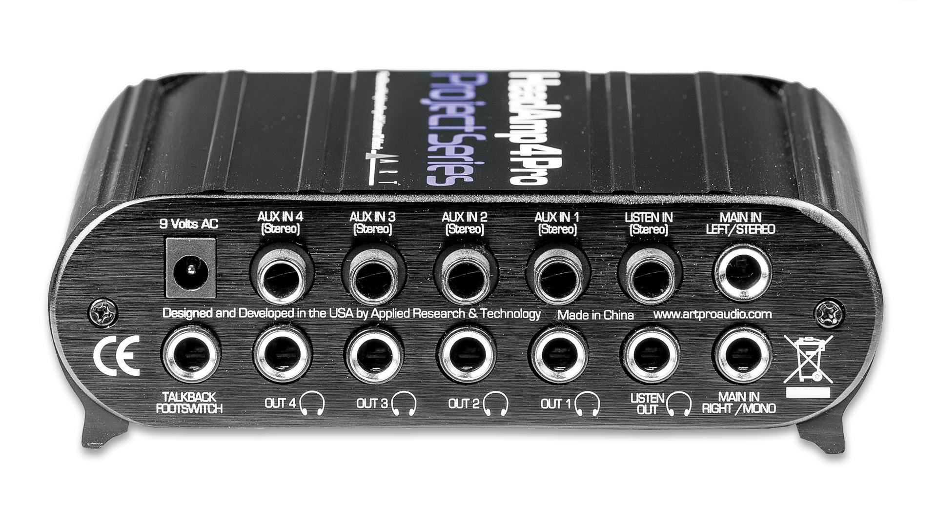 ART - Amplificador Estéreo de 5 Canales para Audífonos Mod.Head Amp 4 Pro_56