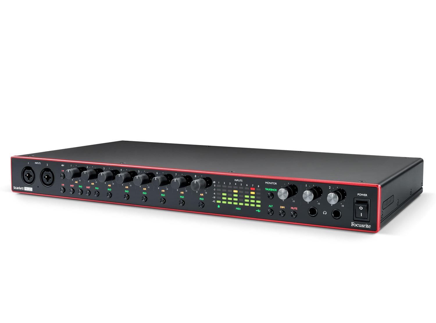 Focusrite - Interface de Audio Scarlett 18i20 (3ra Gen.) Mod.MOSC0029ULJP_25