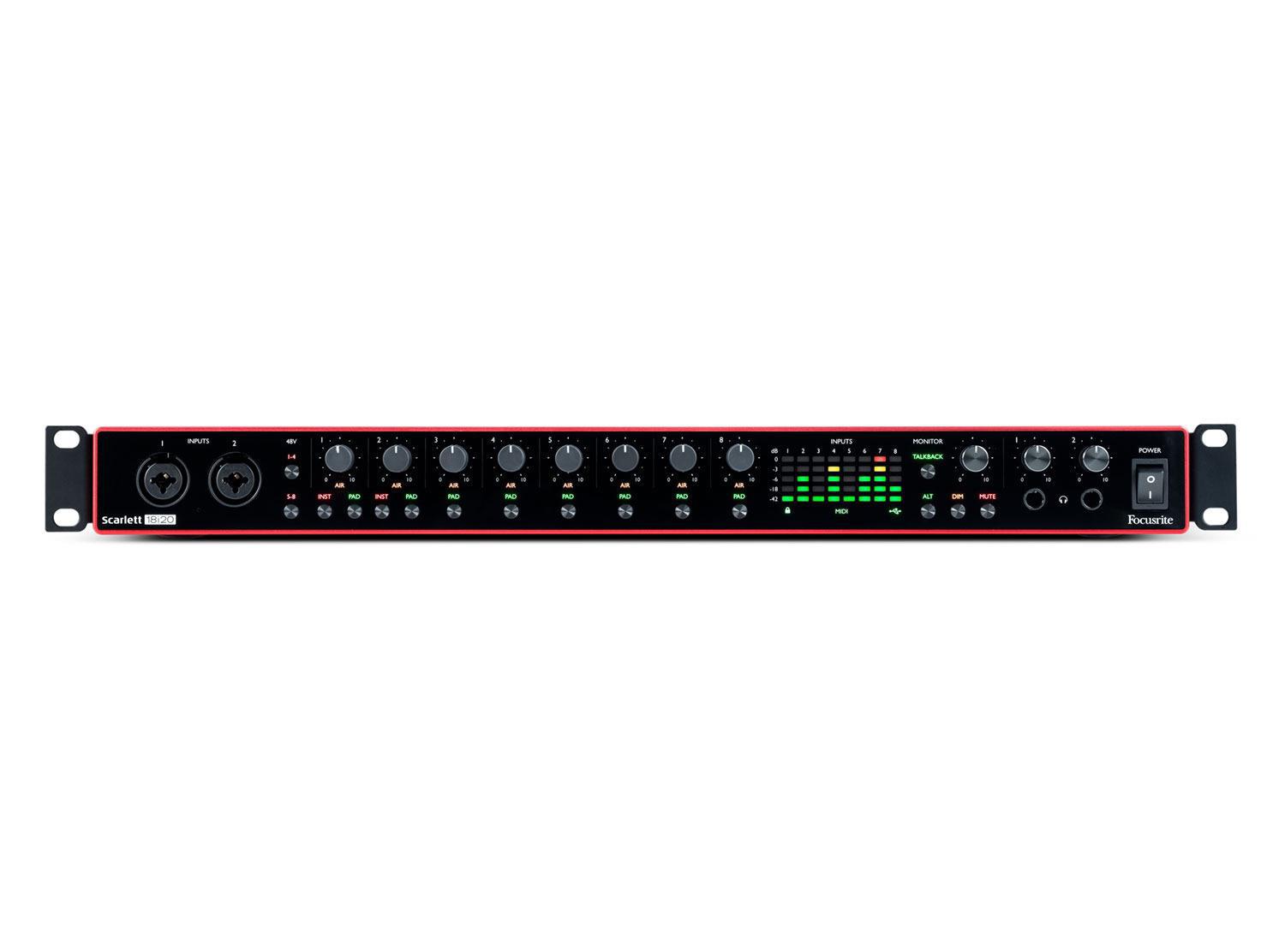 Focusrite - Interface de Audio Scarlett 18i20 (3ra Gen.) Mod.MOSC0029ULJP_26