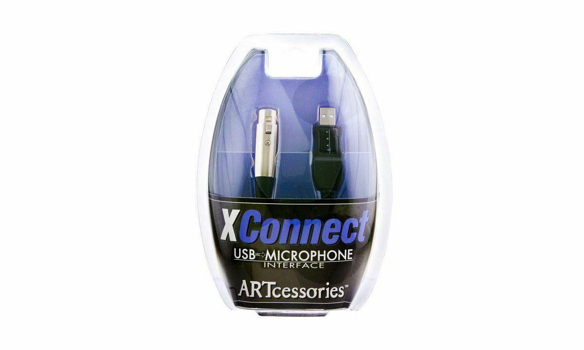 ART - Cable XLR a USB para Micrófono Dinámico Mod.XConnect_140