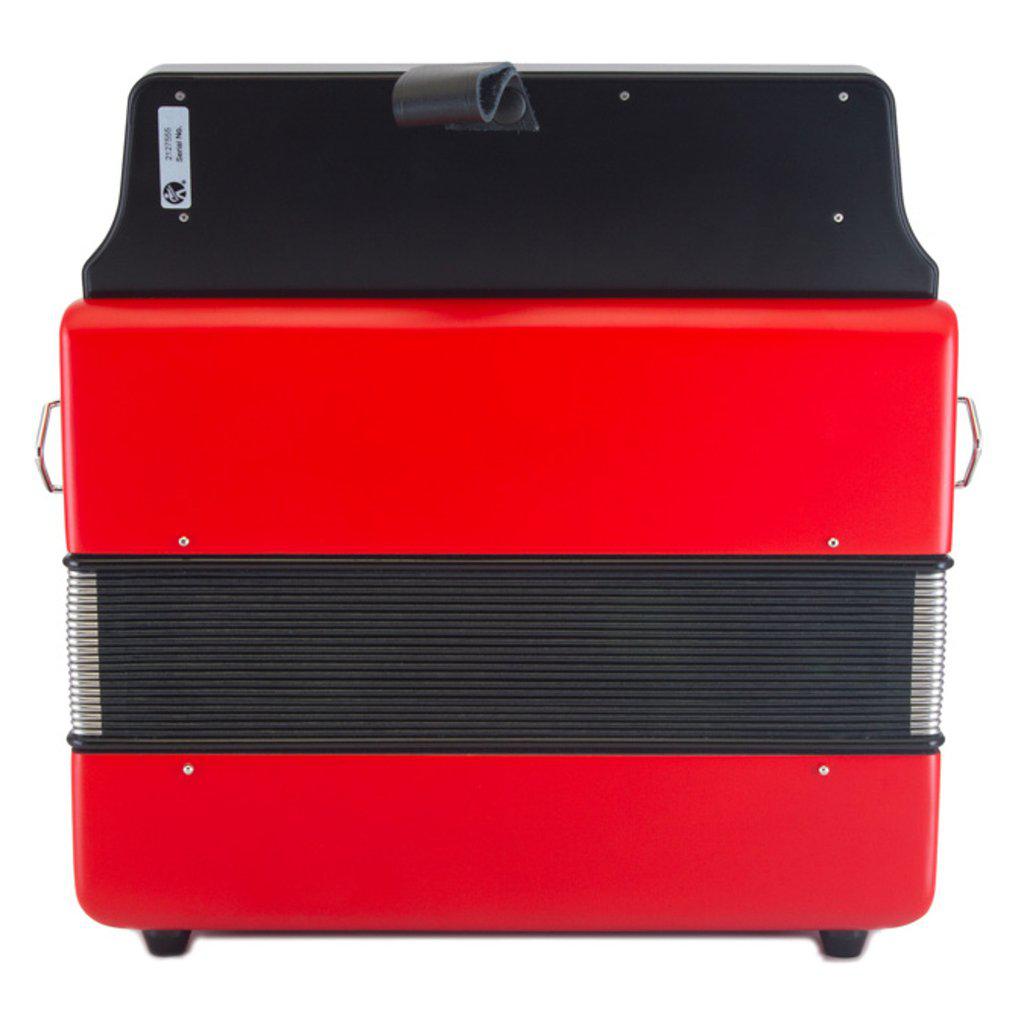 Hohner - Acordeon Compadre, Diat.Sol-Do-Fa, Color: Rojo con Mochila Mod.A48241_9