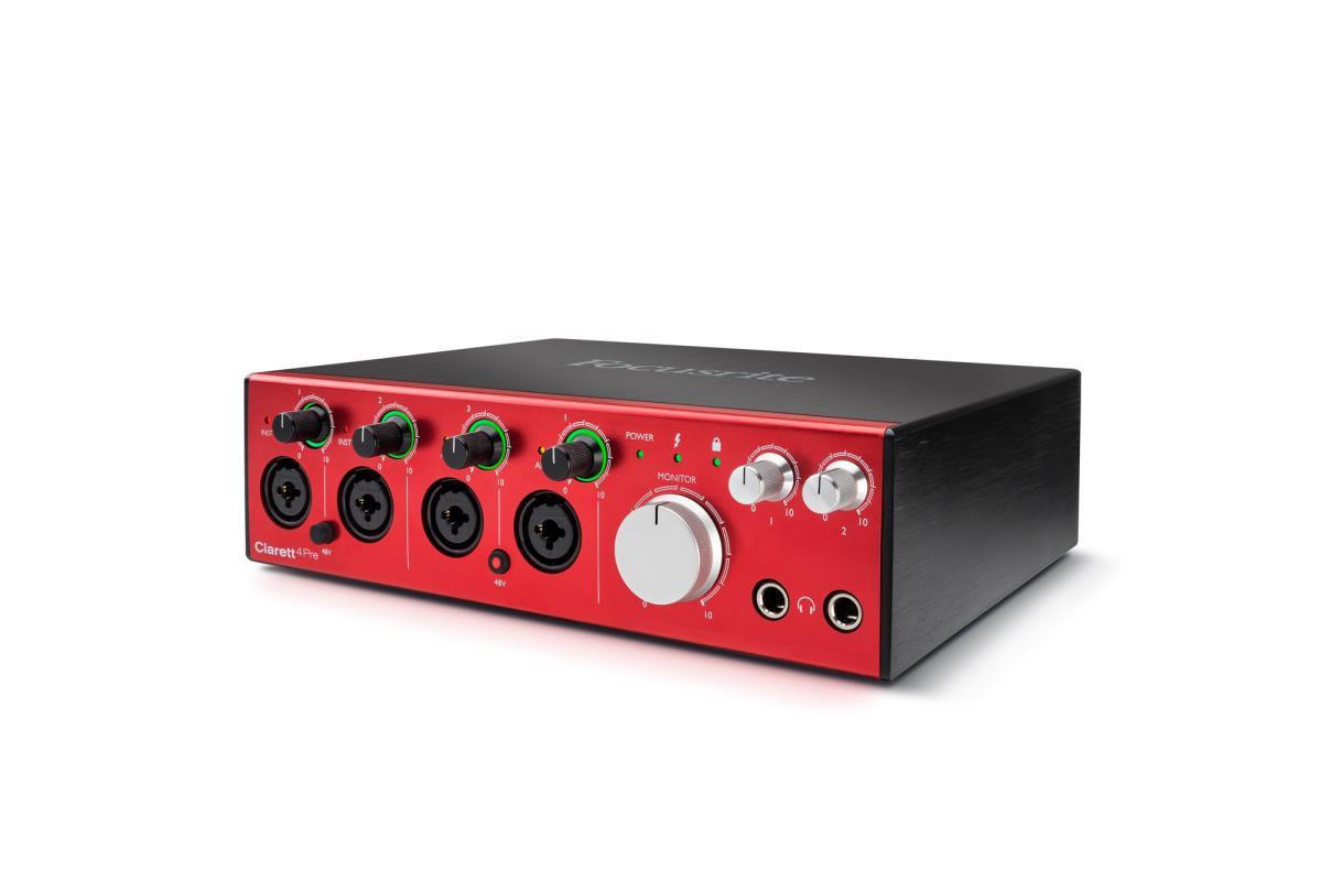 Focusrite - Interfaz de Audio Clarett 4 Pre Mod.MOCL0002_239