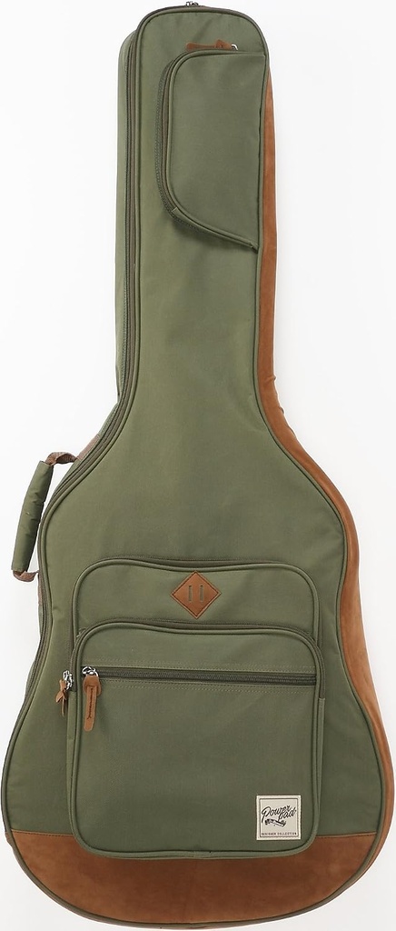 Ibañez - Funda Powerpad para Guitarra Acústica, Color: Verde Mod.IAB541-MGN_1