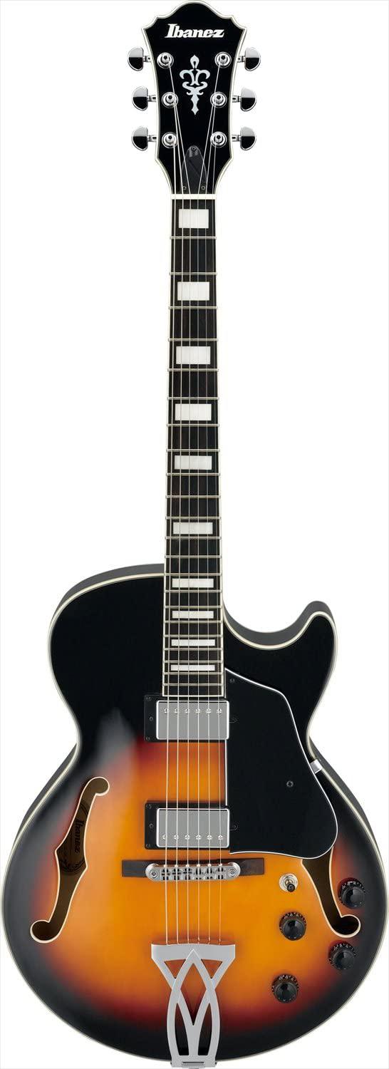 Ibañez - Guitarra Eléctrica Artcore, Color Amarillo Sombra Mod.AG75-BS_43