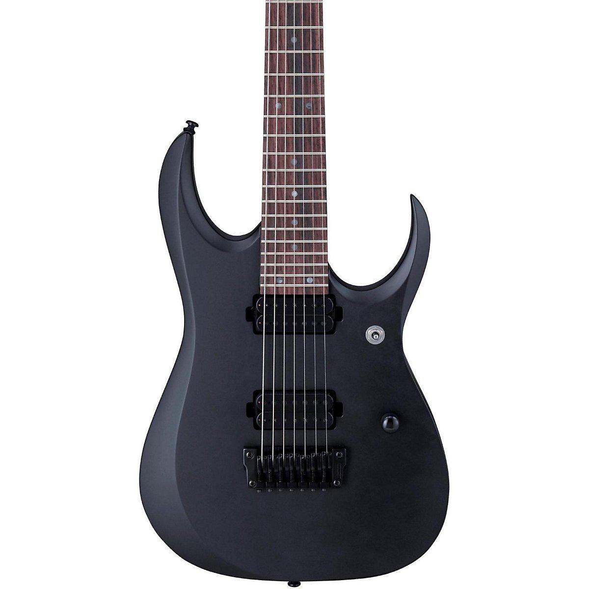 Ibañez - Guitarra Eléctrica RGD, Color Negra Mate de 7 Cuerdas Mod.RGD7421-BKF_80