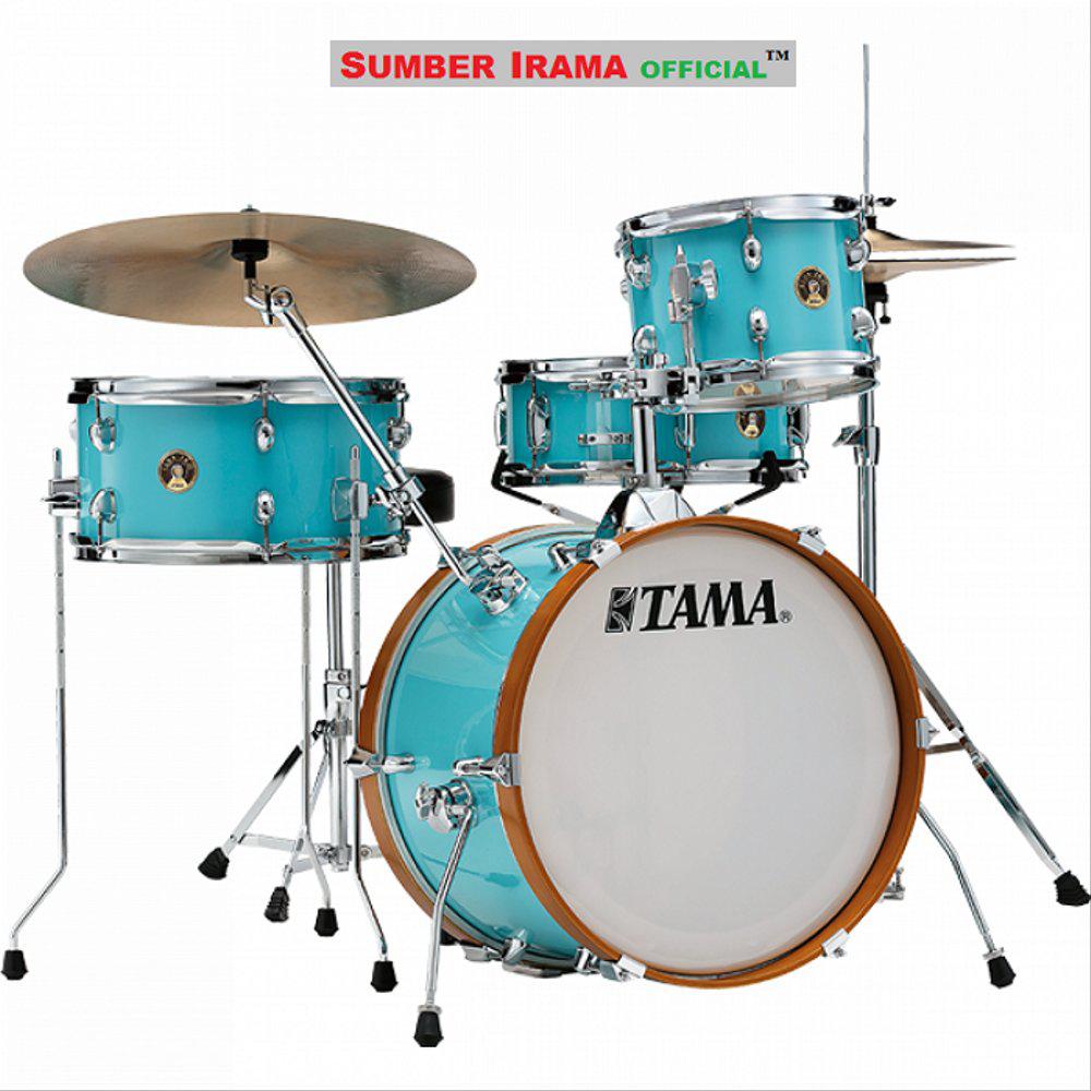 Tama - Batería Club Jam de 4 Piezas, Color: Azúl Agua Mod.LJK48H4-AQB_21