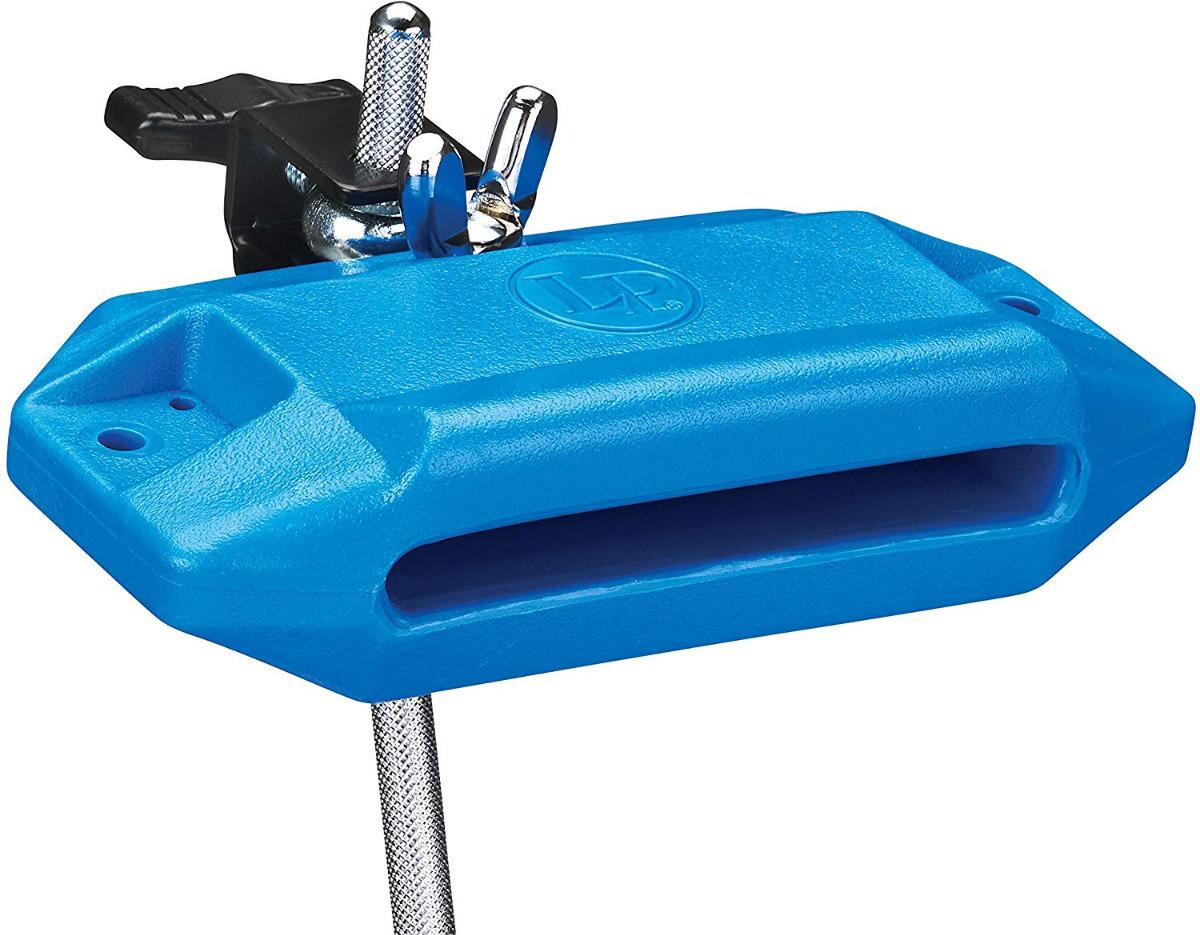 Latin Percussion - Redoba, Material Plastico Tono Alto Color Azul con Soporte Mod.LP1205_38