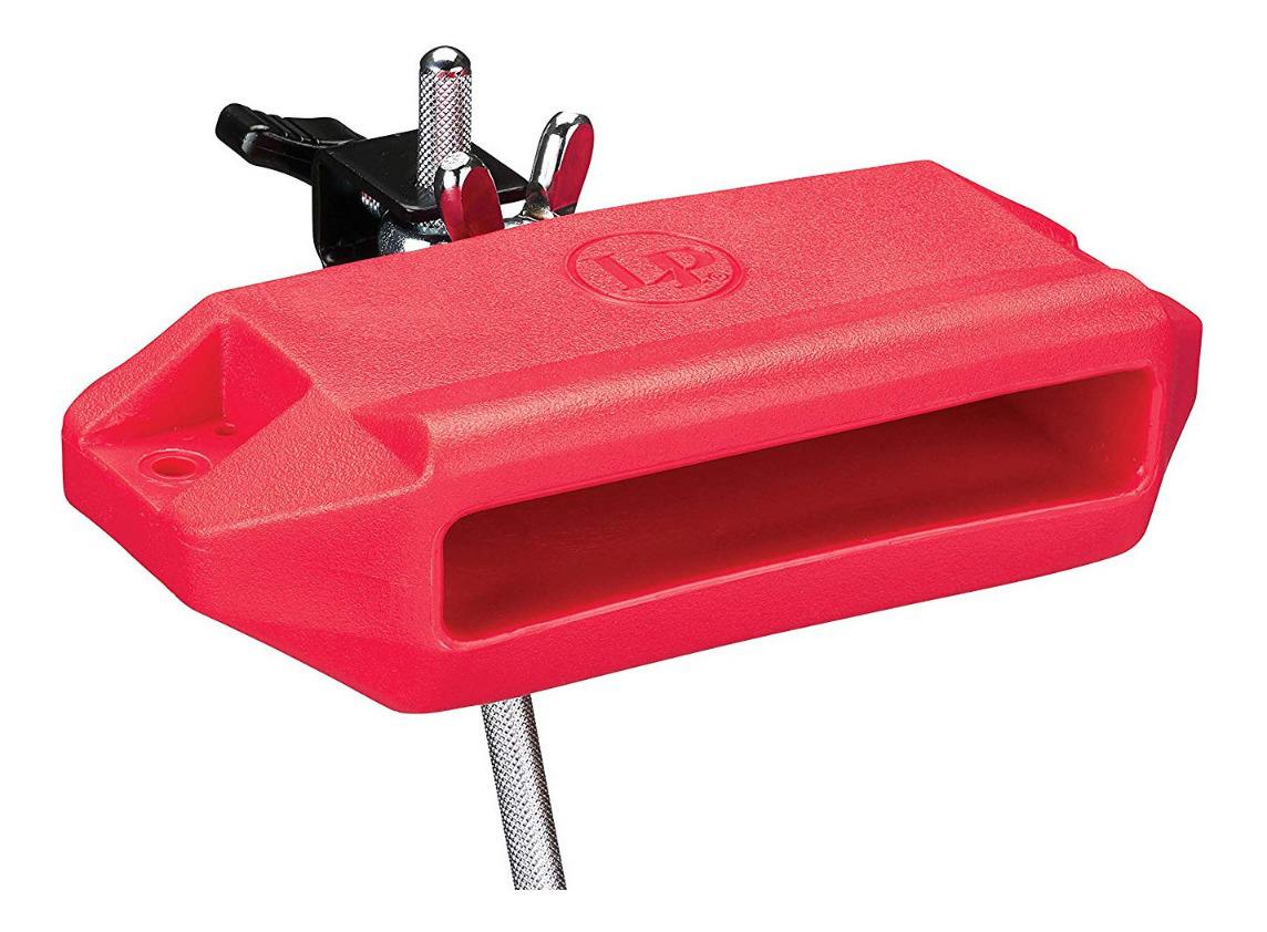 Latin Percussion - Redoba, Material Plastico Tono Bajo Color Rojo con Soporte Mod.LP1207_41