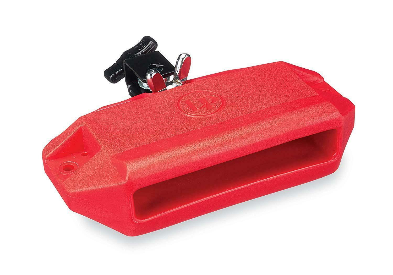 Latin Percussion - Redoba, Material Plastico Tono Bajo Color Rojo con Soporte Mod.LP1207_43