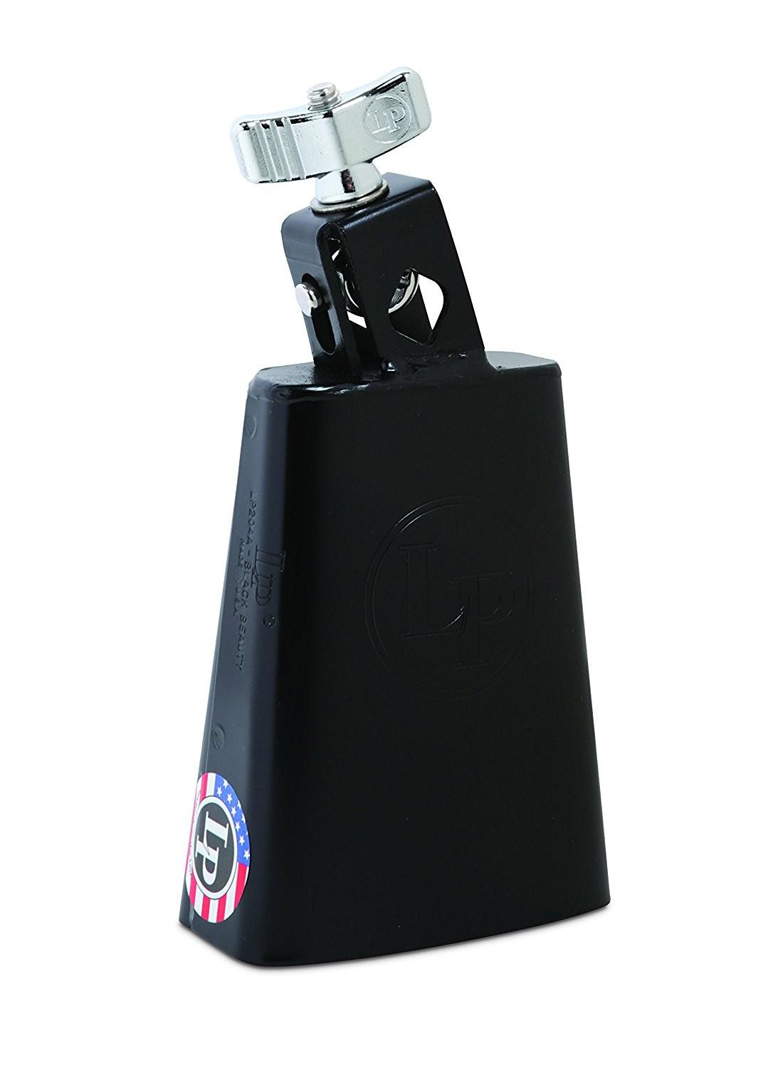 Latin Percussion - Cencerro 12.5 cm Color Negro con Soporte Mod.LP204A_49