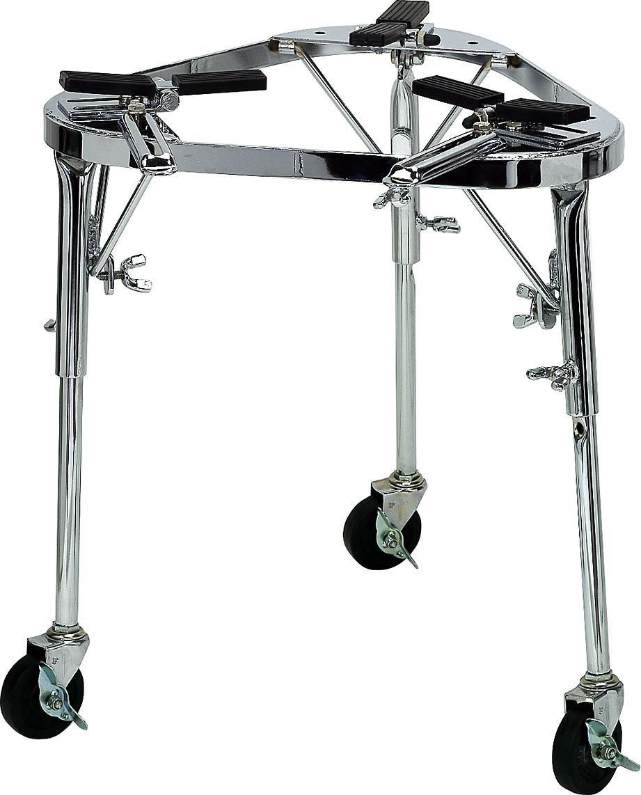 Latin Percussion - Atril para Conga con Patas con Ruedas Mod.LP636_64